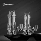 Purity Cüt Kesicili Kanalizasiya Pompası Doğrama ilə
